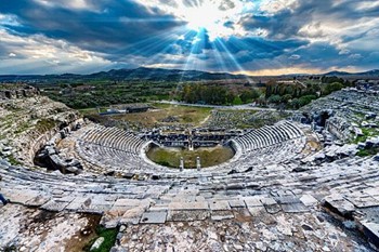 Ege Bölgesi ve Muğla Turistik Alanlar Haritası